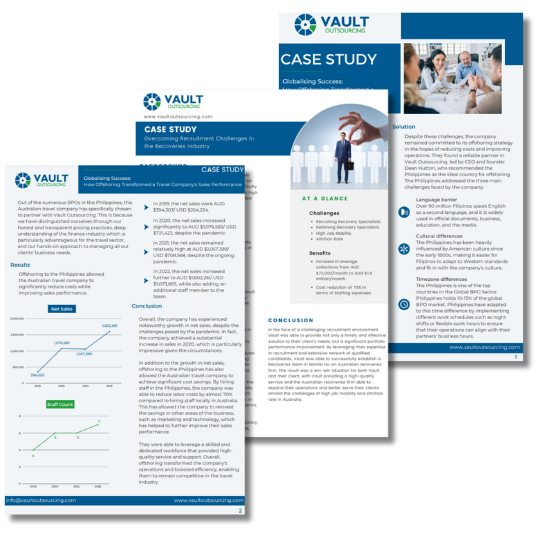 Vault Outsourcing Case Study
